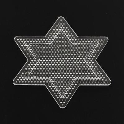 Star Pegboards for 3x2.5mm Mini Fuse Beads X-DIY-Q009-07-1