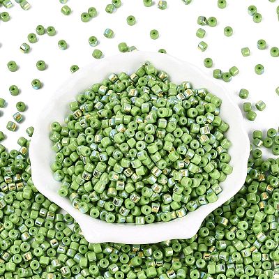 FGB Opaque Colours Glass Seed Beads SEED-Q040-07A-A06-1