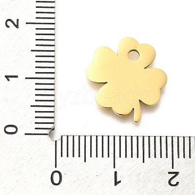 Ion Plating(IP) 304 Stainless Steel Charms STAS-K263-57C-G-1