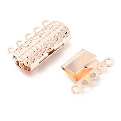 304 Stainless Steel Box Clasps STAS-H151-17RG-1