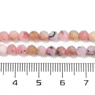 Natural Pink Opal Beads Strands G-M092-D02-02-1