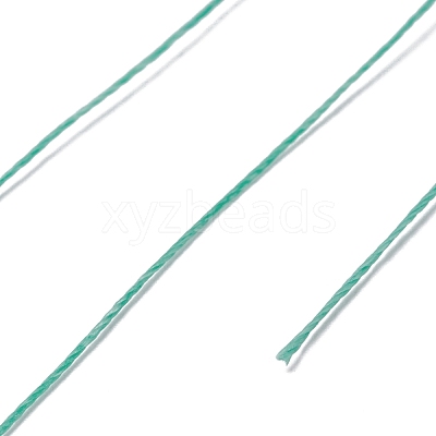 Round Waxed Polyester Thread String YC-D004-02A-129-1
