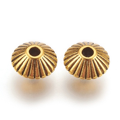 Tibetan Style Alloy Beads X-GLF0620Y-1