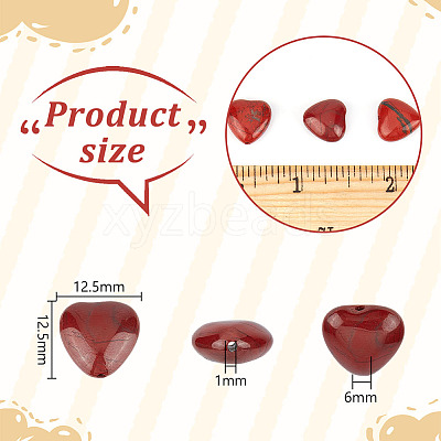 1 Strand Natural Red Jasper Beads Strands G-OC0005-81-1