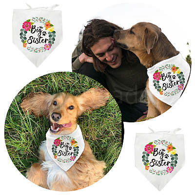 Cotton Dog's Kerchief AJEW-WH0503-005-1