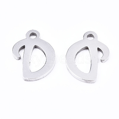 Non-Tarnish 201 Stainless Steel Charms X-STAS-T044-217P-D-1