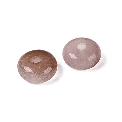 Baking Paint Imitation Jade Glass Beads GL-N006-01A-01-1