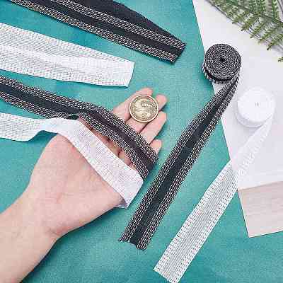 6 Rolls 2 Colors Polyester Ribbon OCOR-GF0001-37-1