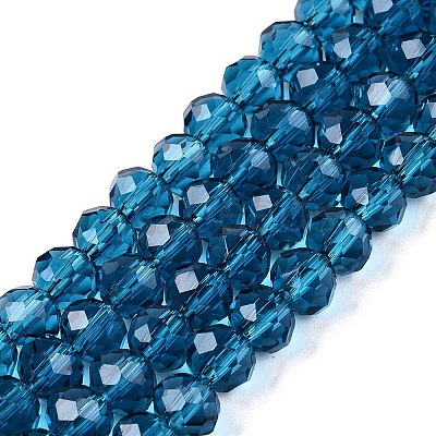 Glass Beads Strands EGLA-A044-T6mm-D27-1