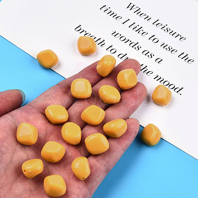 Opaque Acrylic Beads MACR-S373-137-A07-1