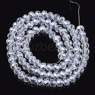 Electroplate Glass Beads Strands EGLA-A044-T3mm-A19-1