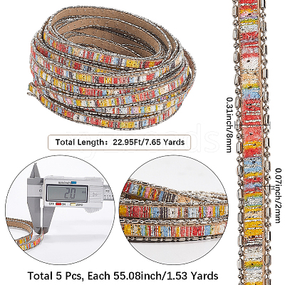 5pcs Imitation Leather Cords LC-CL0001-01A-1