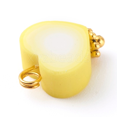 Polymer Clay Charms PALLOY-JF00678-1
