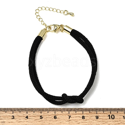 3MM Round Nylon Braided Cord Bracelet Making FB-CBAA152-03G-40-1