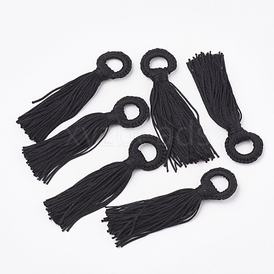 Polyester Tassel Big Pendant Decorations FIND-S274-01-1