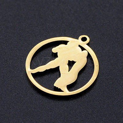 201 Stainless Steel Pendants STAS-S105-JN363-11-1