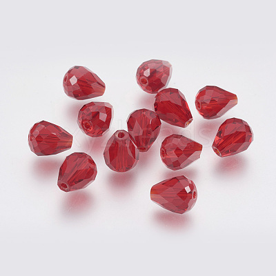 Imitation Austrian Crystal Beads SWAR-F062-10x8mm-05-1