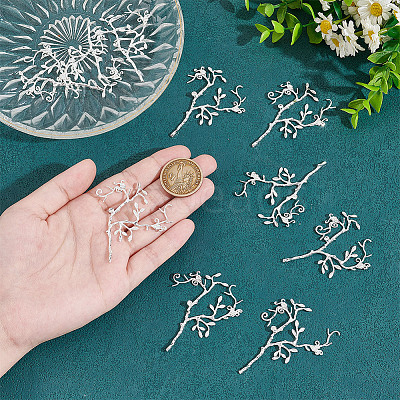 Brass Rhinestone Cabochon Settings KK-WH0079-108S-1