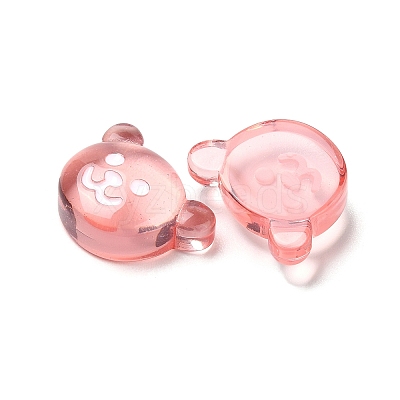 Translucent Resin Animal Decoden Cabochons RESI-M040-03-2-1
