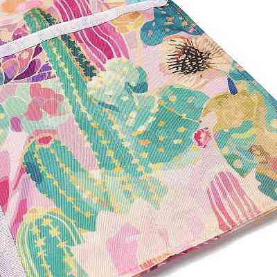 (Defective Closeout Sale: Centerline Asymmetry)Polyester Multilayer Book Cover AJEW-XCP0002-78A-1