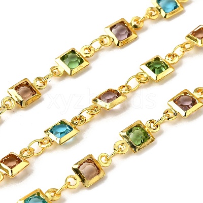 Brass Square Link Chains CHS-H112-20G-1