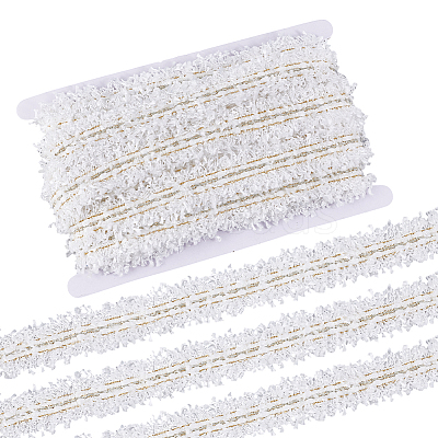 9 Yards Polyester Pleated Lace Trim OCOR-HY0001-28-1