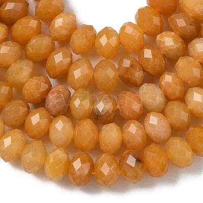 Natural Topaz Jade Bead Strands G-D344-A36-02-1