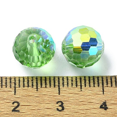 AB Color Plated Glass Beads EGLA-P059-02B-AB23-1