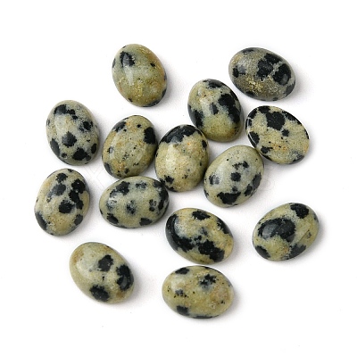 Natural Dalmatian Jasper Cabochons G-A094-01B-51-1
