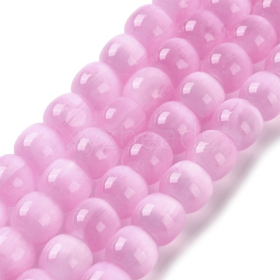 Natural Selenite Beads Strands G-B103-A01-04-1