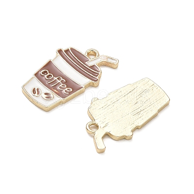 Alloy Enamel Pendants AL-CBAD3B4-03G-1
