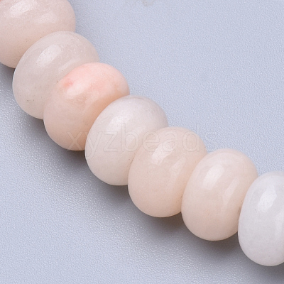 Natural Pink Aventurine Beaded Stretch Bracelets BJEW-S127-14-1