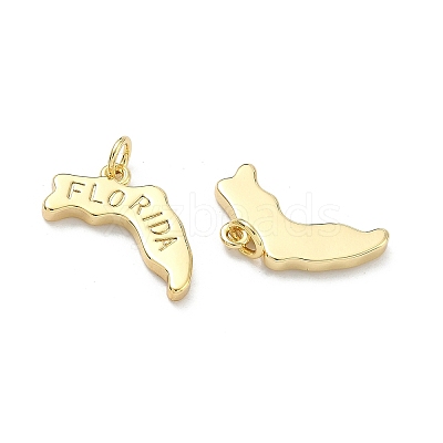 Brass Pendants X-KK-D229-22D-G-1