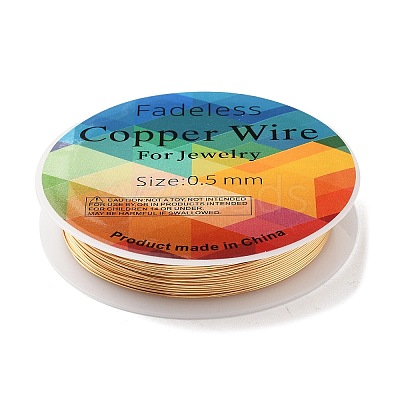 Copper Jewelry Wire CWIR-CW0.5mm-26-1