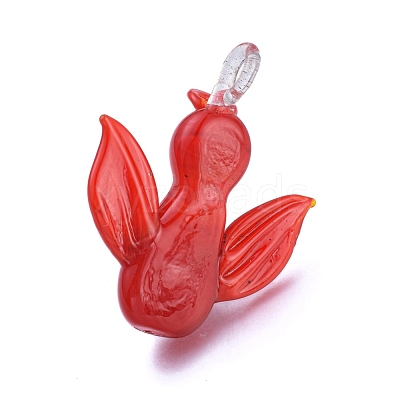 (Jewelry Parties Factory Sale)Handmade Lampwork Jewelry Sets SJEW-F215-01-P-1