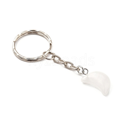 Natural & Synthetic Mixed Gemstone Keychain KEYC-JKC00225-1