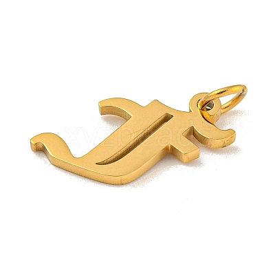 Ion Plating(IP) 304 Stainless Steel Charms STAS-I010-01G-F-1