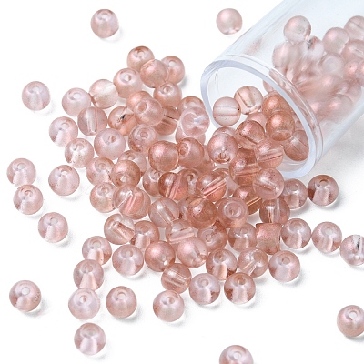 6/0 Transparent Glass Seed Beads SEED-YW0002-11C-1