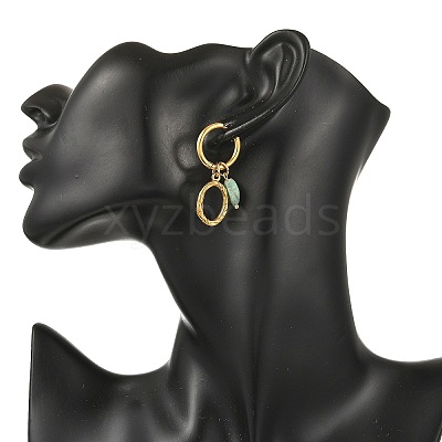 202 Stainless Steel Huggie Hoop Earrings EJEW-JE07392-1