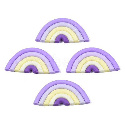 Handmade Polymer Clay Cabochons LS-CLAY-N010-030-07-1