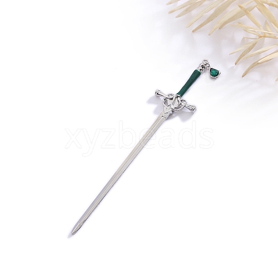 Ancient-Costume Style Alloy Hair Sticks for Women X-PW-WG5359A-07-1