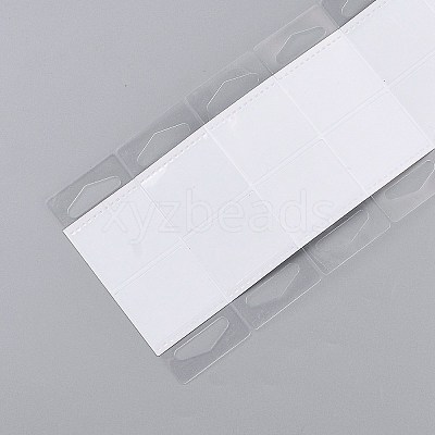Transparent PVC Self Adhesive Hang Tabs X-CDIS-Z001-01A-1