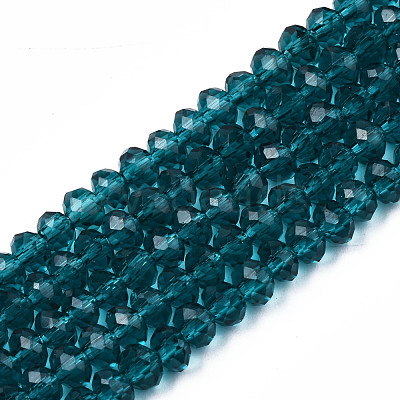 Glass Beads Strands EGLA-A034-T4mm-D27-1