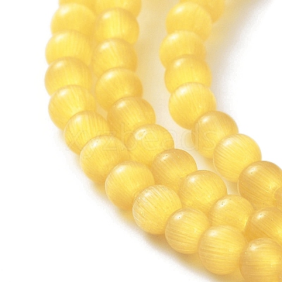 Cat Eye Beads Strands CE-F022-4mm-03-1