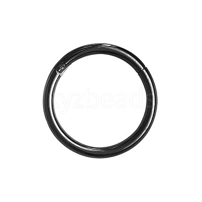 316L Surgical Stainless Steel Hoop Cartilage Earrings WGB51CA-38-1