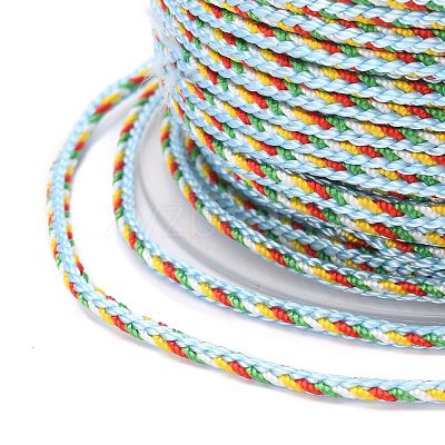 Multi-Color Decorative Braided Nylon Cord NWIR-Z003-E03-1