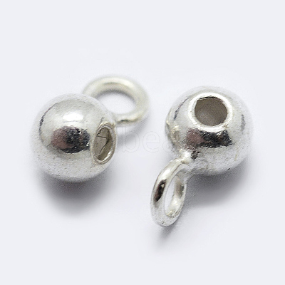 925 Sterling Silver Tube Bails STER-K167-047B-S-1