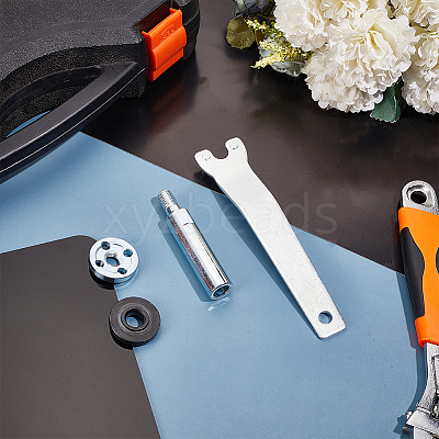 2 Sets Stainless Steel Angle Grinder Extension Rod TOOL-GA0002-09-1