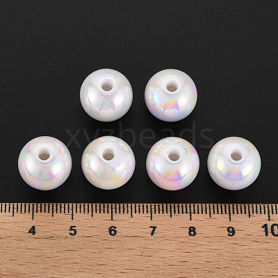 Opaque Acrylic Beads MACR-S370-14mm-01-1