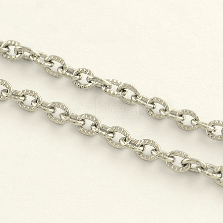 304 Stainless Steel Cable Chains CHS-R009-03-1